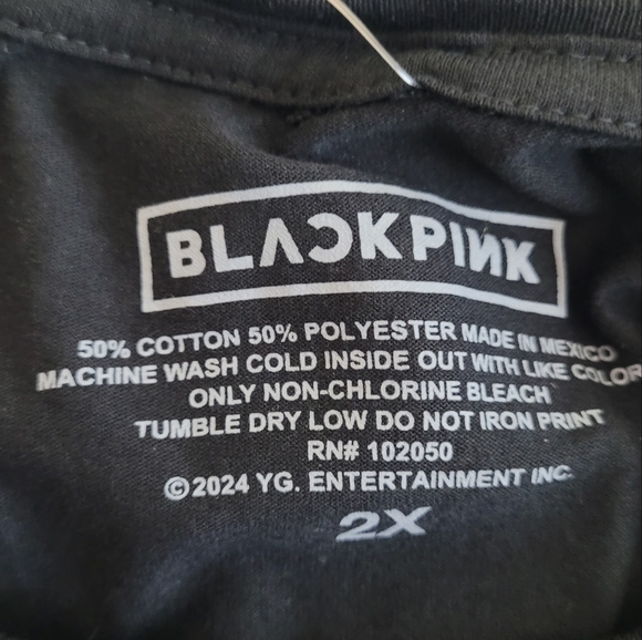 NWT BlackPink T-shirt, 2XL - Picture 5 of 5